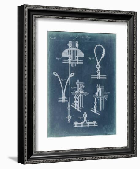 Nautical Detail Blueprint IV-Vision Studio-Framed Art Print