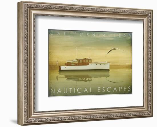 Nautical Escapes 1-Carlos Casamayor-Framed Giclee Print