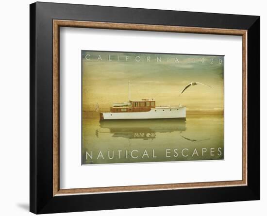 Nautical Escapes 1-Carlos Casamayor-Framed Giclee Print