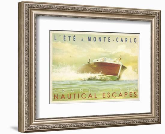 Nautical Escapes 2-Carlos Casamayor-Framed Giclee Print