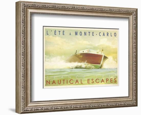 Nautical Escapes 2-Carlos Casamayor-Framed Art Print