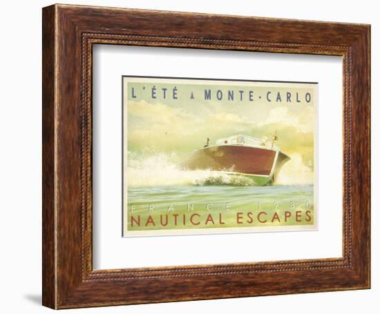 Nautical Escapes 2-Carlos Casamayor-Framed Art Print