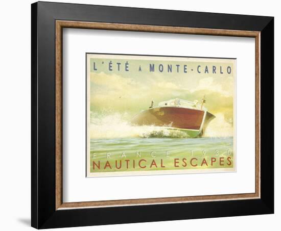 Nautical Escapes 2-Carlos Casamayor-Framed Art Print