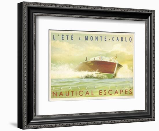 Nautical Escapes 2-Carlos Casamayor-Framed Art Print