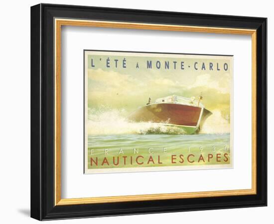 Nautical Escapes 2-Carlos Casamayor-Framed Art Print