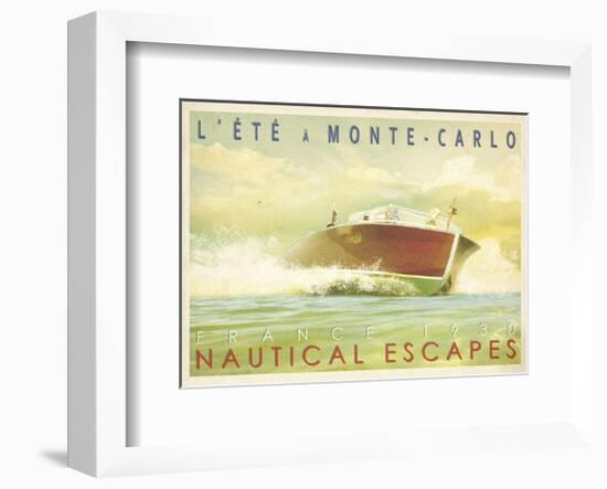 Nautical Escapes 2-Carlos Casamayor-Framed Art Print