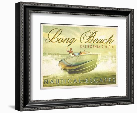 Nautical Escapes 3-Carlos Casamayor-Framed Art Print