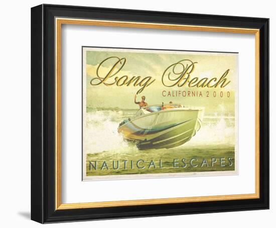 Nautical Escapes 3-Carlos Casamayor-Framed Art Print