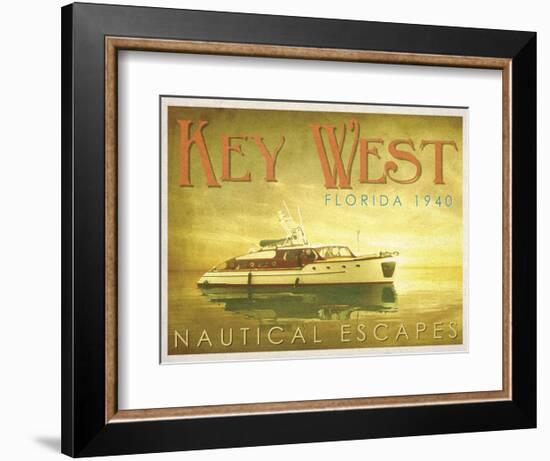 Nautical Escapes 4-Carlos Casamayor-Framed Art Print