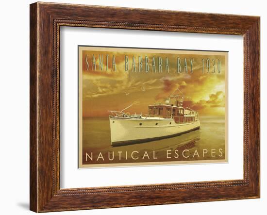 Nautical Escapes 6-Carlos Casamayor-Framed Giclee Print