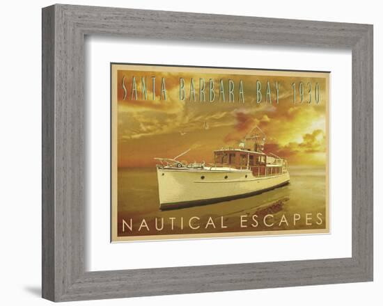 Nautical Escapes 6-Carlos Casamayor-Framed Giclee Print