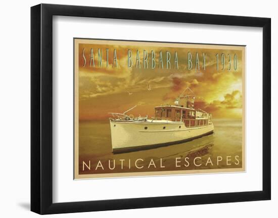 Nautical Escapes 6-Carlos Casamayor-Framed Giclee Print