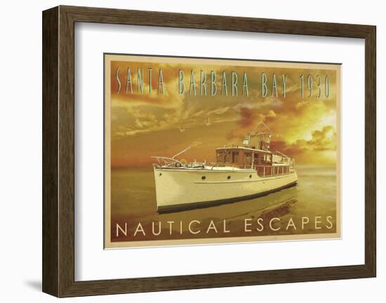 Nautical Escapes 6-Carlos Casamayor-Framed Giclee Print