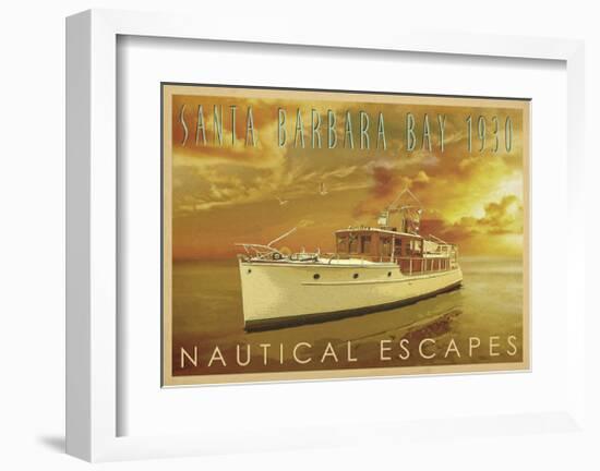 Nautical Escapes 6-Carlos Casamayor-Framed Giclee Print