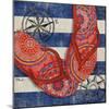 Nautical Flip Flops I-Paul Brent-Mounted Art Print