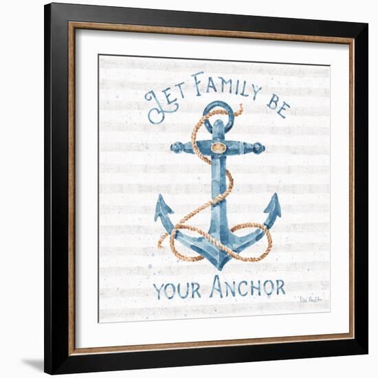 Nautical Life IV-Lisa Audit-Framed Art Print