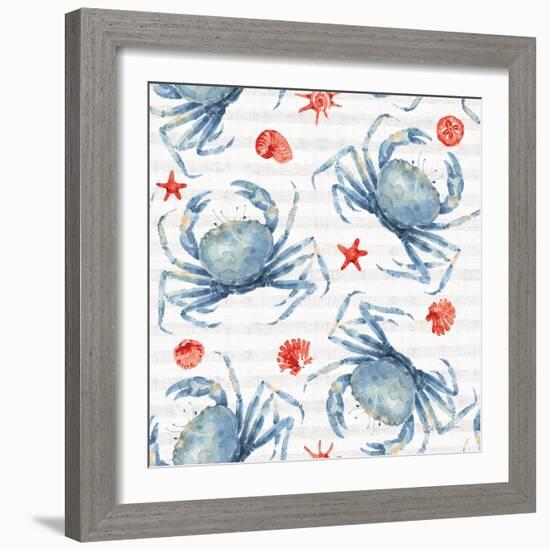 Nautical Life Step 04A-Lisa Audit-Framed Art Print