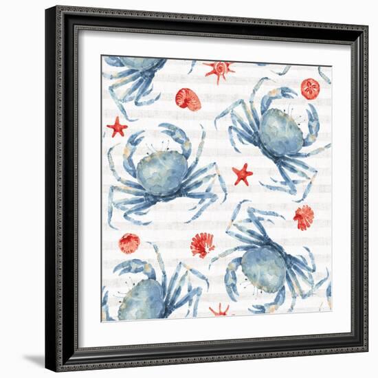 Nautical Life Step 04A-Lisa Audit-Framed Art Print