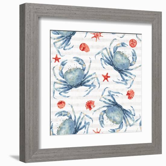 Nautical Life Step 04A-Lisa Audit-Framed Art Print