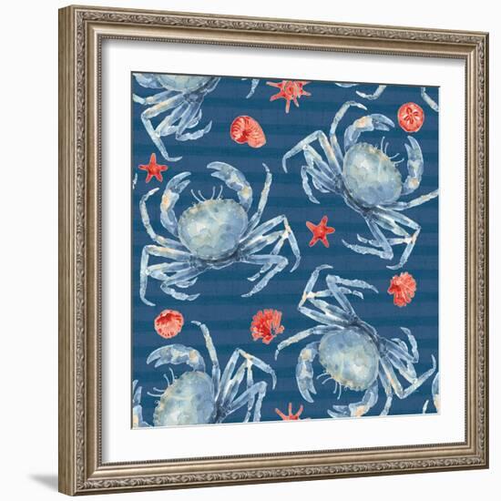 Nautical Life Step 04B-Lisa Audit-Framed Art Print