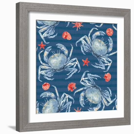 Nautical Life Step 04B-Lisa Audit-Framed Art Print