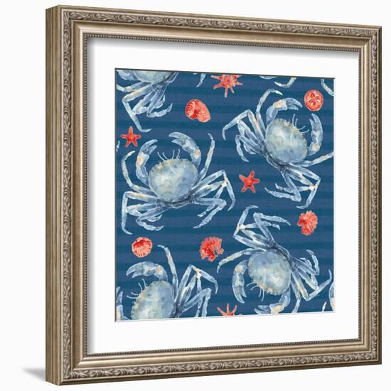 Nautical Life Step 04B-Lisa Audit-Framed Art Print