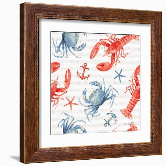 Nautical Life Step 05A-Lisa Audit-Framed Art Print