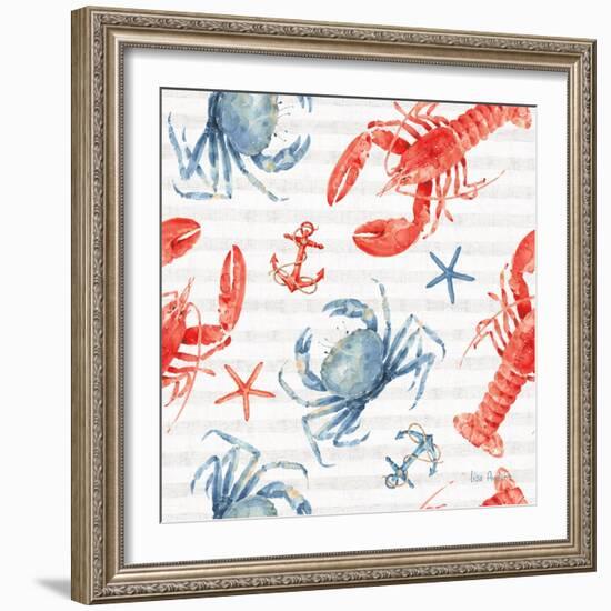 Nautical Life Step 05A-Lisa Audit-Framed Art Print