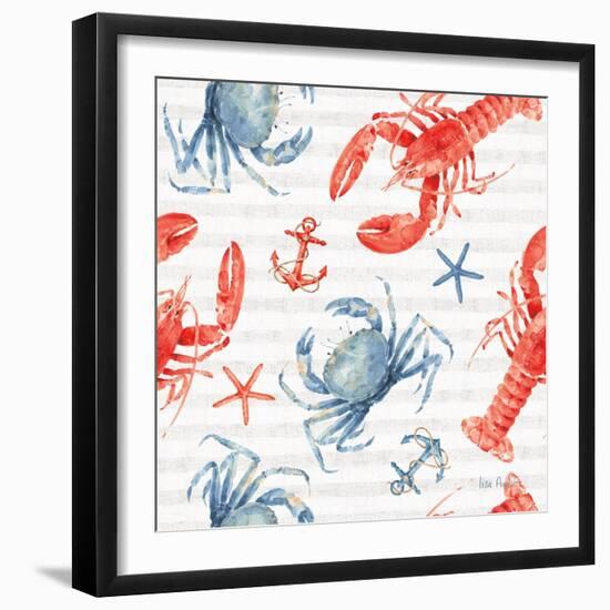 Nautical Life Step 05A-Lisa Audit-Framed Art Print