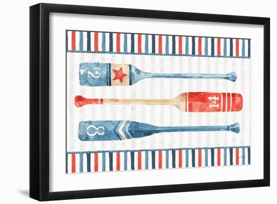 Nautical Life XI-Lisa Audit-Framed Art Print