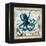 Nautical Octopus-Jill Meyer-Framed Stretched Canvas