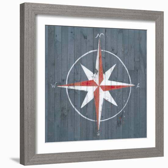 Nautical Plank III-Grace Popp-Framed Art Print