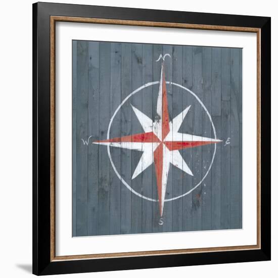 Nautical Plank III-Grace Popp-Framed Art Print