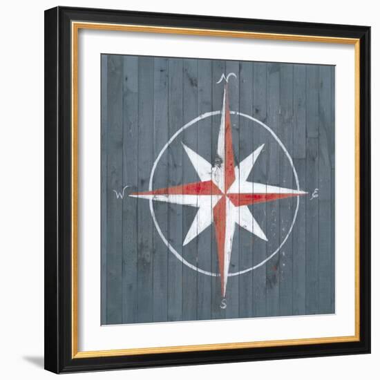 Nautical Plank III-Grace Popp-Framed Art Print