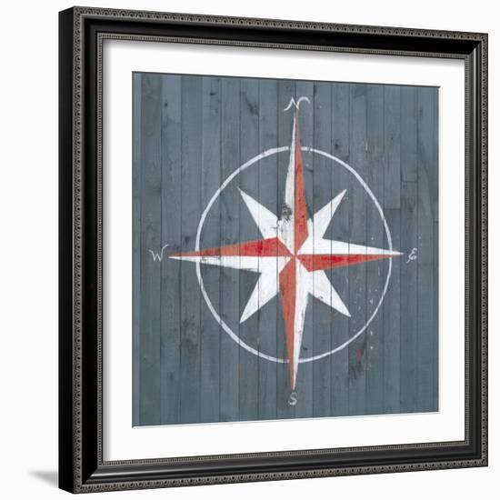 Nautical Plank III-Grace Popp-Framed Premium Giclee Print