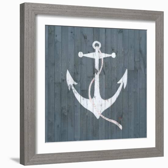 Nautical Plank IV-Grace Popp-Framed Art Print