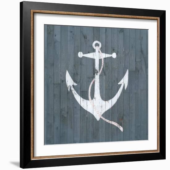 Nautical Plank IV-Grace Popp-Framed Art Print