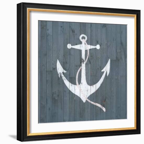 Nautical Plank IV-Grace Popp-Framed Art Print