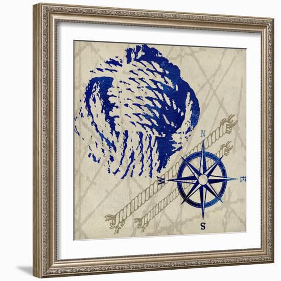 Nautical Rope-Karen Williams-Framed Giclee Print