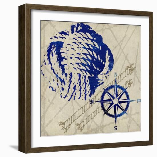 Nautical Rope-Karen Williams-Framed Giclee Print