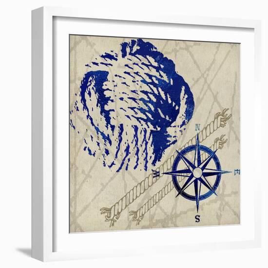 Nautical Rope-Karen Williams-Framed Giclee Print