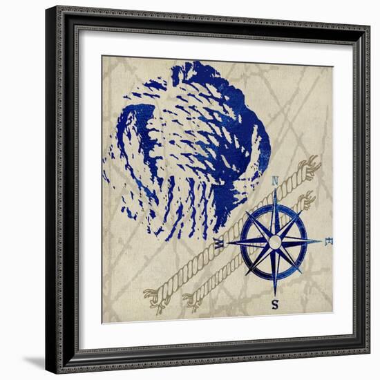 Nautical Rope-Karen Williams-Framed Giclee Print