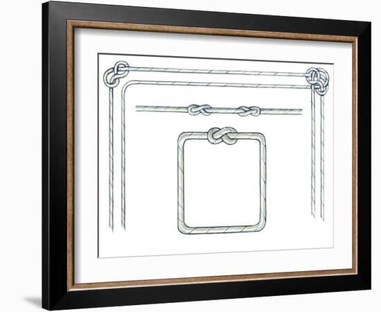 Nautical Ropes-Geraldine Aikman-Framed Giclee Print