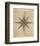 Nautical Series - Nautical Star-Sparx Studio-Framed Art Print