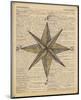 Nautical Series - Nautical Star-Sparx Studio-Mounted Art Print