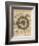 Nautical Series - Ship Wheel-Sparx Studio-Framed Art Print