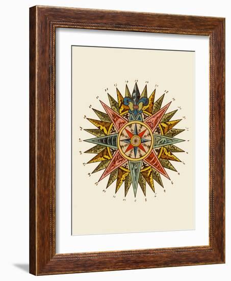 Nautical Star-Fab Funky-Framed Art Print