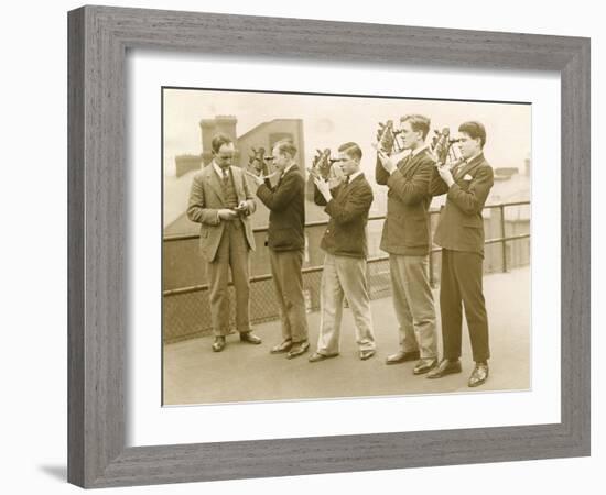 Nautical Students 1930s-null-Framed Photographic Print