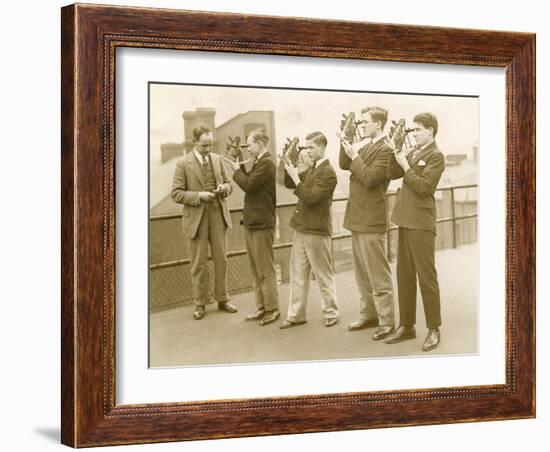 Nautical Students 1930s-null-Framed Photographic Print