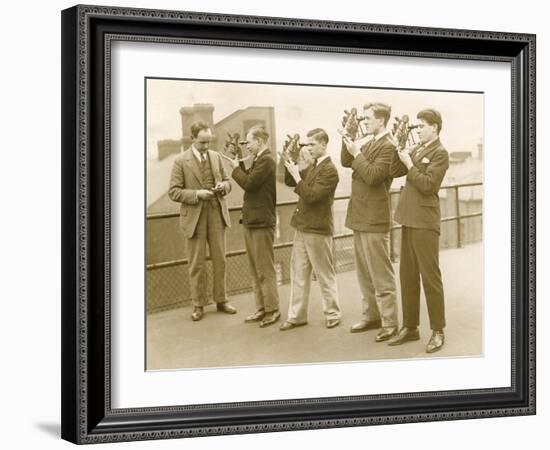 Nautical Students 1930s-null-Framed Photographic Print